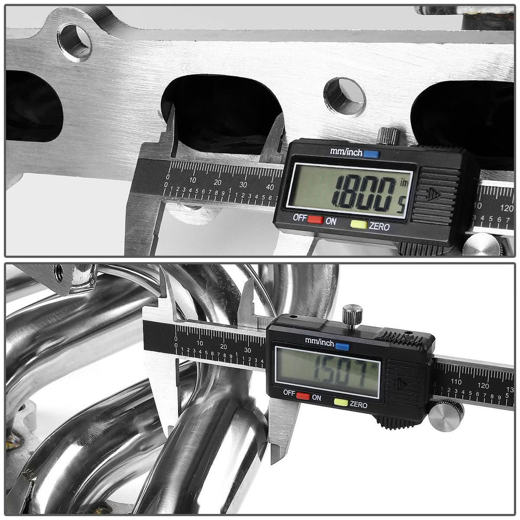 90-98 Miata MX5 1.8L Turbo Manifold Stainless Steel T25 Flange