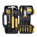 39-Piece Tool Set Box - Black/Yellow