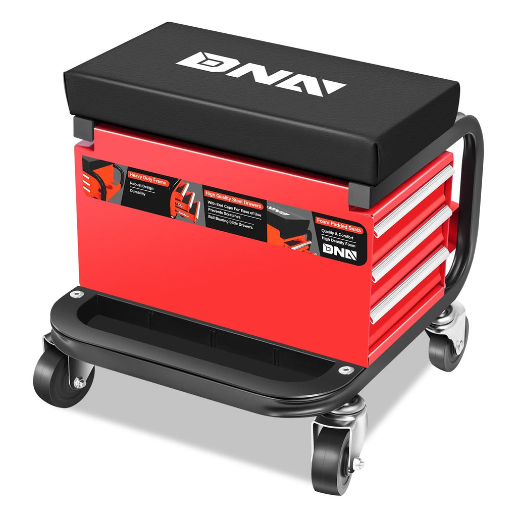 3 Drawer Rolling Mechanics Seat