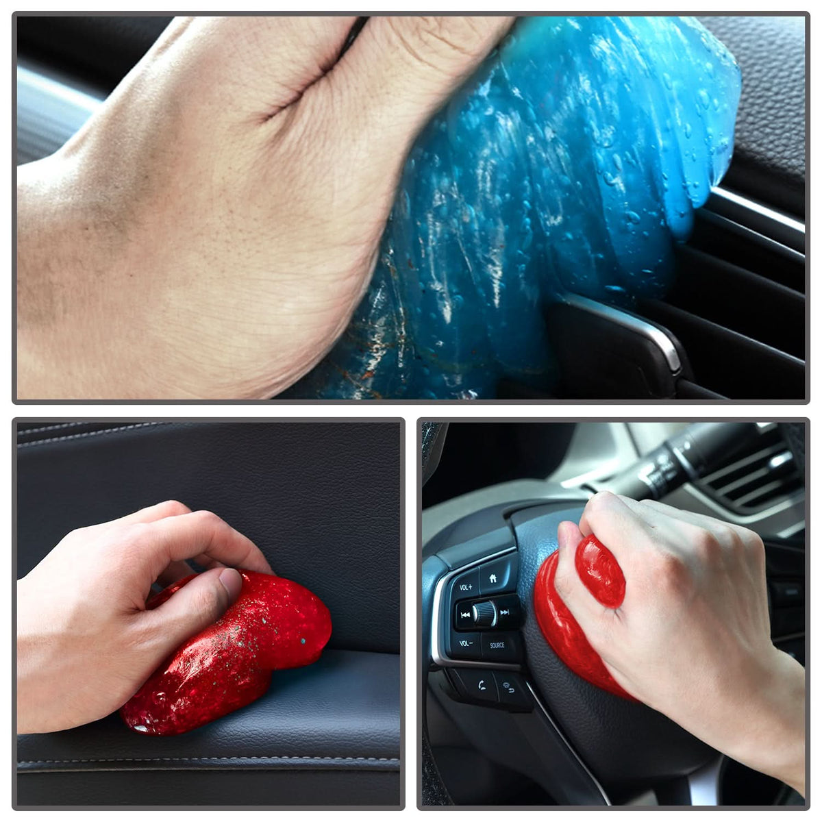 Automotive Cleaning Jelly - Blue & Red