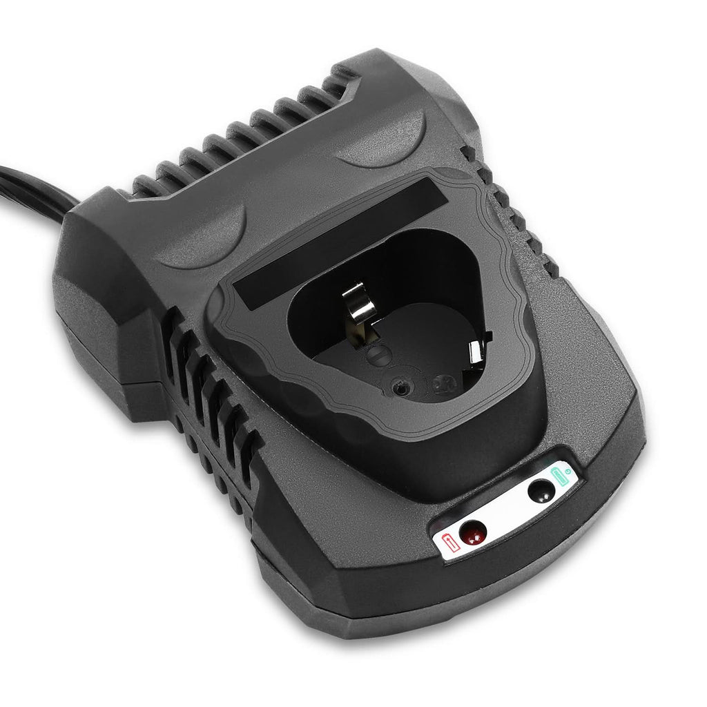 12V Battery Charger - Base Type - Black