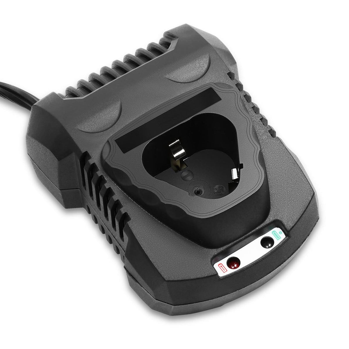 12V Battery Charger - Base Type - Black