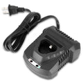 12V Battery Charger - Base Type - Black