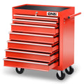 7 Drawer Plastic Roller Cabinet - Top Rolling Tool Storage