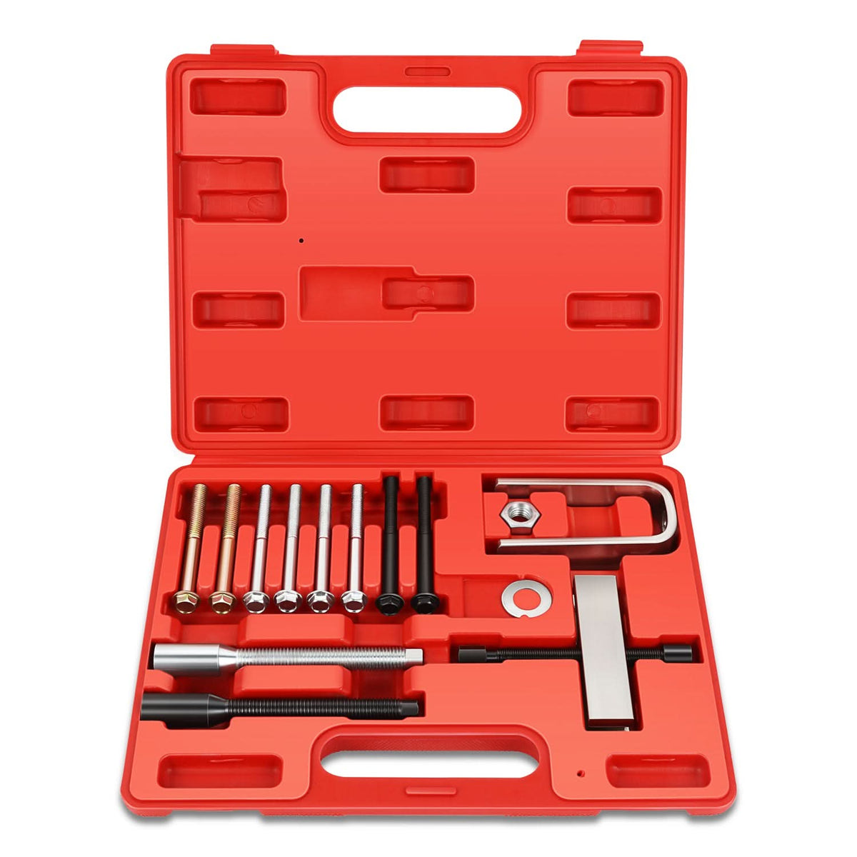 14-Piece Steering Wheel Remover and Lock Plate Compressor Tool Set