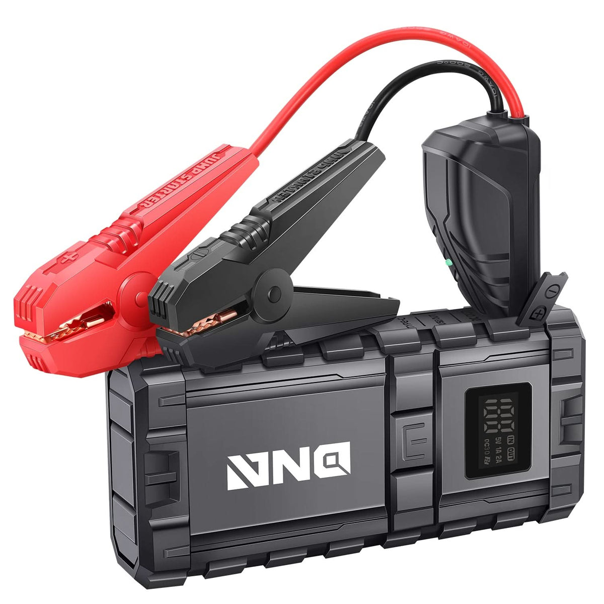 16000mAh Multi-Function Jump Starter - Black