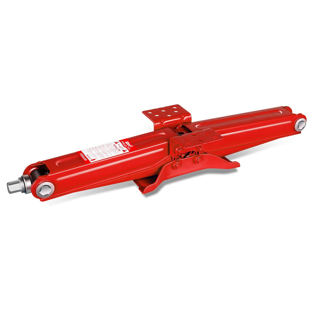 RV Scissor Jack Kit 2PCS 24" 5000LBS Stabilizing Leveling Red Polyurethane