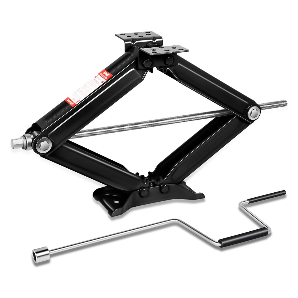 RV Scissor Jack Stabilizer Kit 4PC 24" 5000LBS Polyurethane