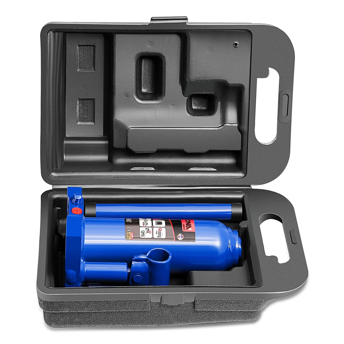 4 Ton Automotive Welded Bottle Jack - Blue
