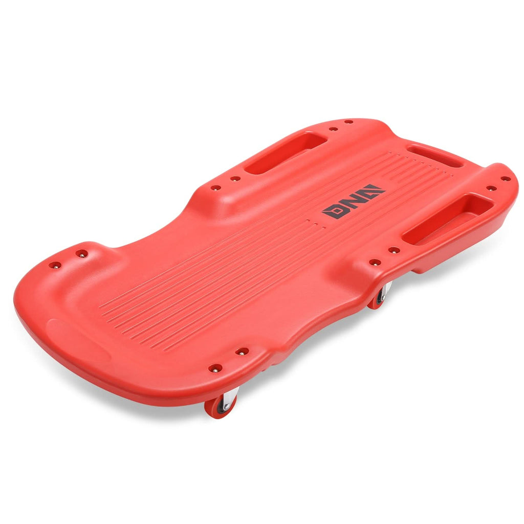 38" Red Plastic Automotive Creeper