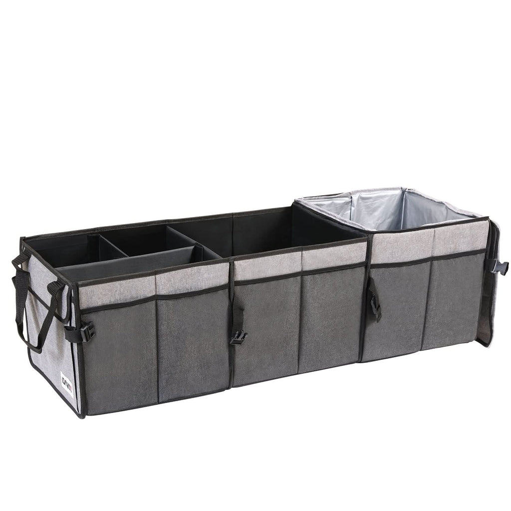 Collapsible Car Trunk Organizer - 96x29x32cm Storage Solution
