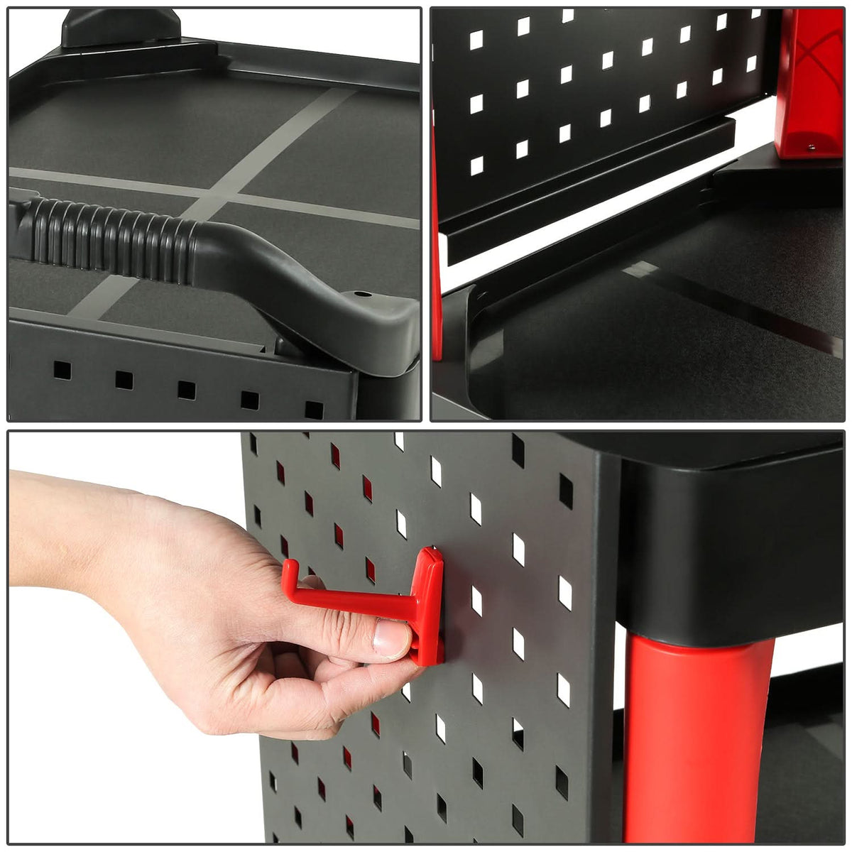 3-Level Composite Workshop Trolley