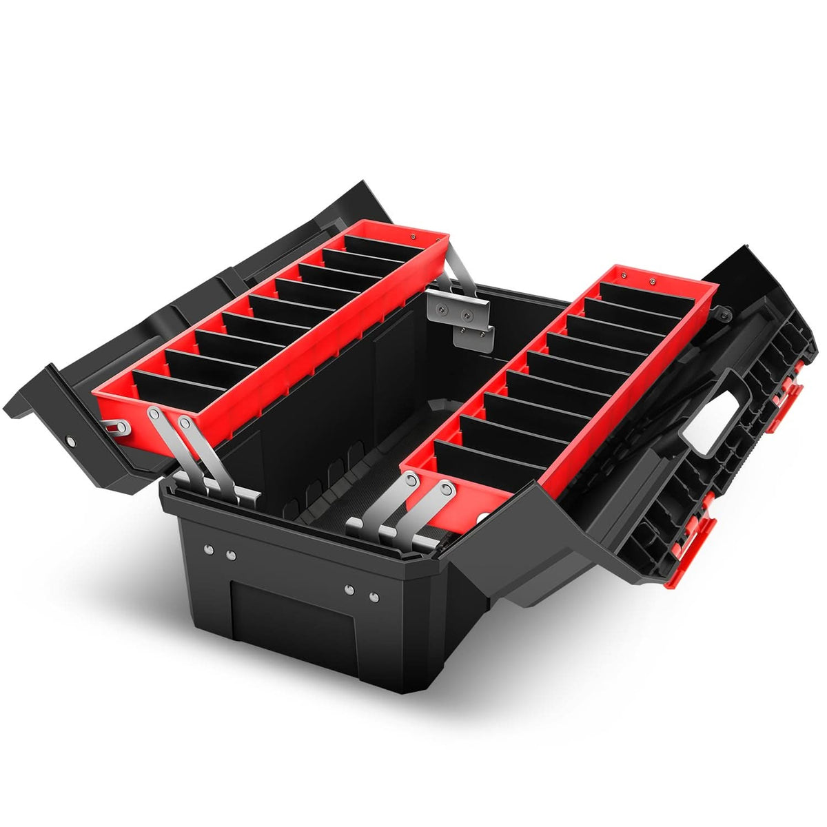 Red Plastic Tool Box