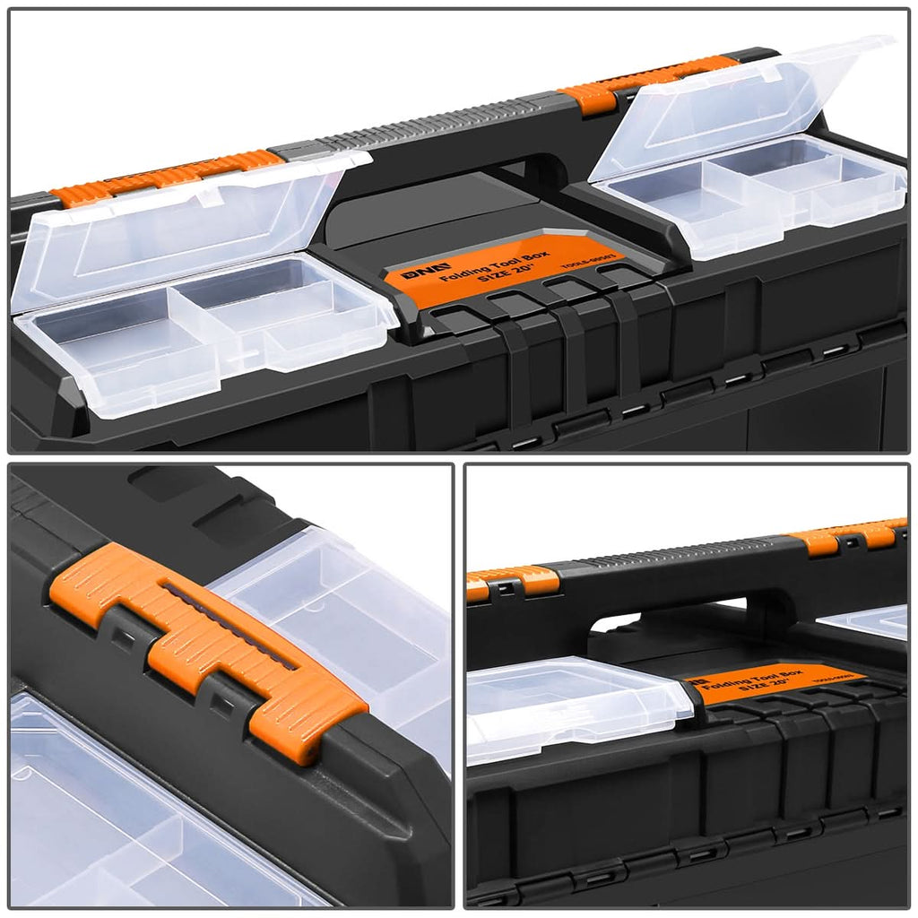 Orange Plastic Tool Box