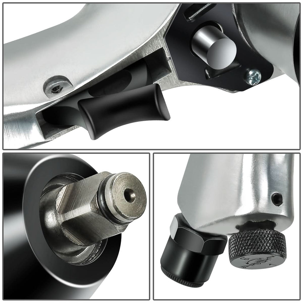 17-Piece 1/2" Air Impact & Ratchet Wrench Kit