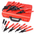 Snap Ring Plier Set - 11 Piece Tool Kit