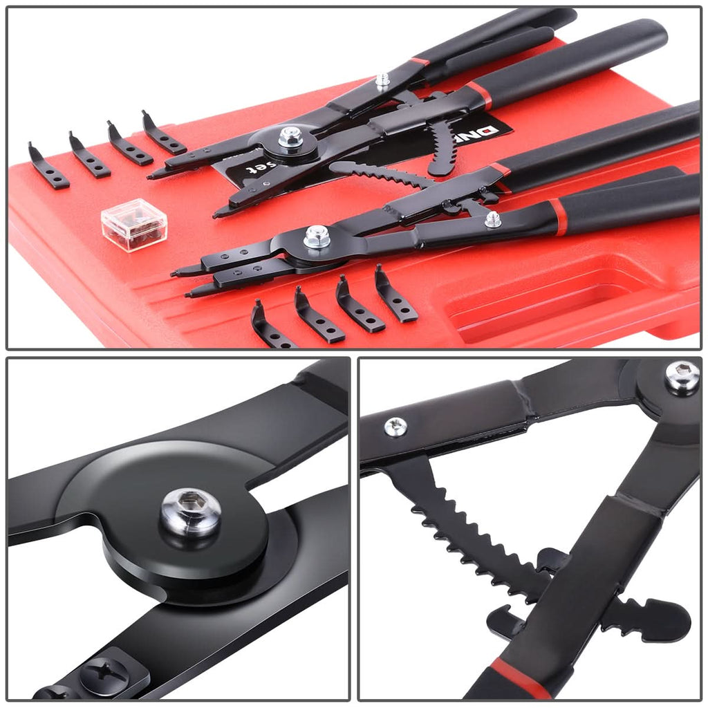 Circlip Plier Set 2 Piece 16 Inch Automotive Tool Kit