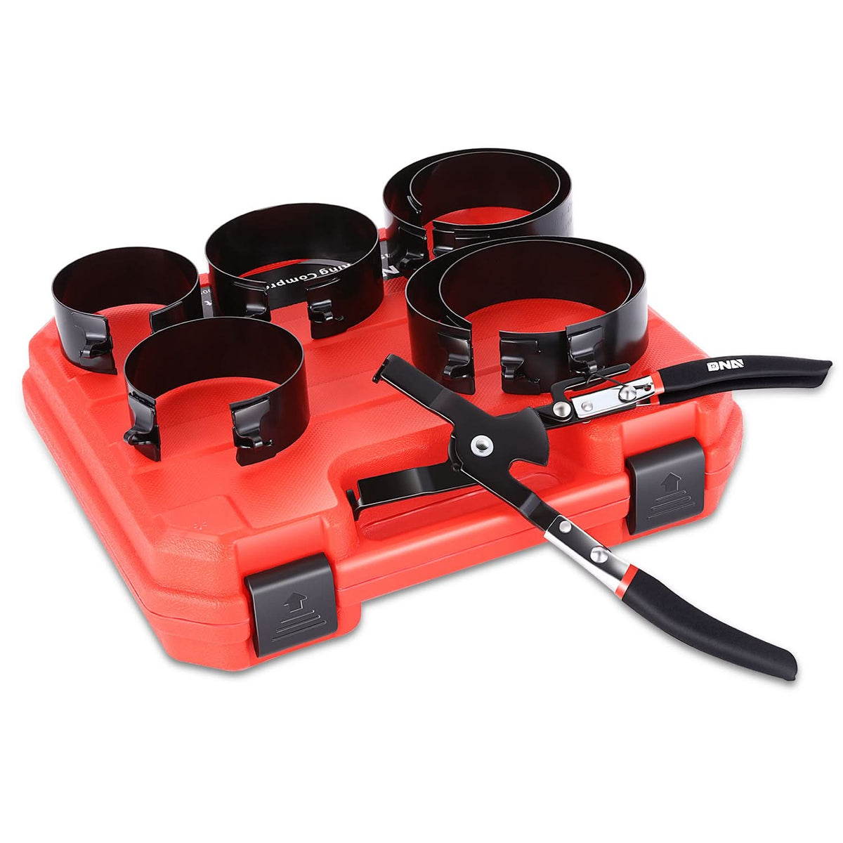 Piston Ring Compressor Set
