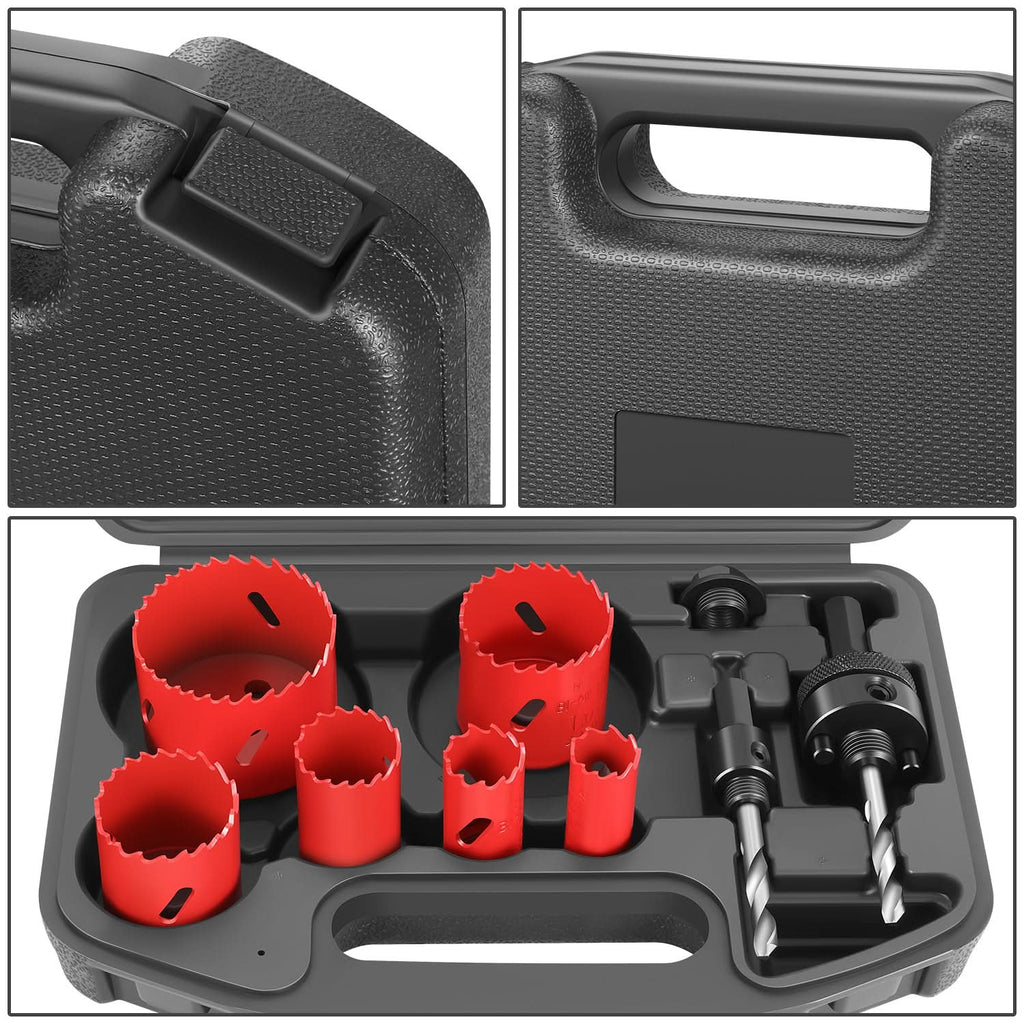 9-Piece Bi-Metal Hole Saw Set