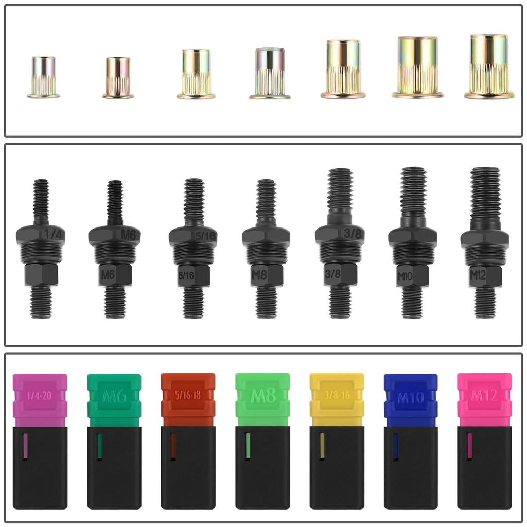 Heavy Duty 14" Three-in-One Hand Rivet Set