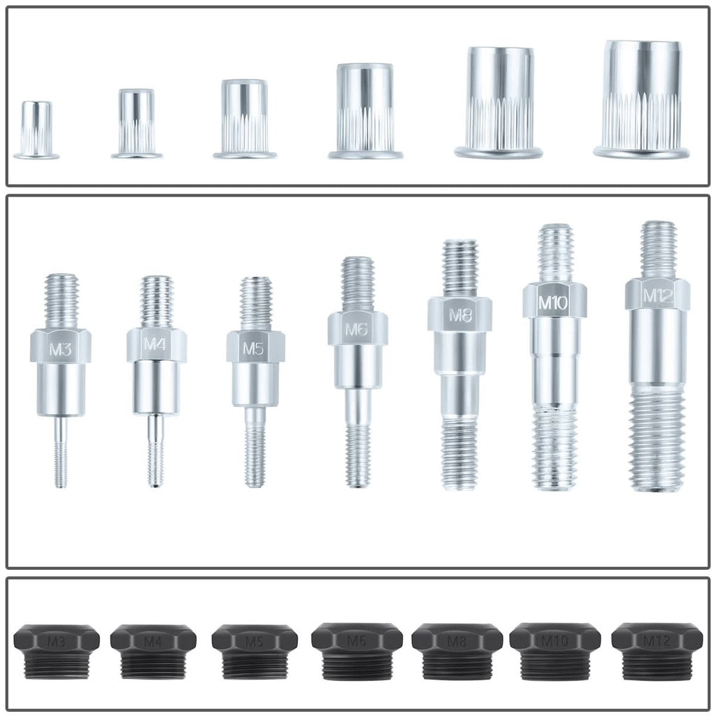 13" Three-in-One Hand Rivet Set