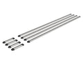 Adjustable bed height for flexible setups

Strong aluminum construction for long-lasting use

Protective anodized coating for extra durability

Floor-to-ceiling design for full coverage

Pre-drilled holes for quick, easy installation

Optional end caps fo