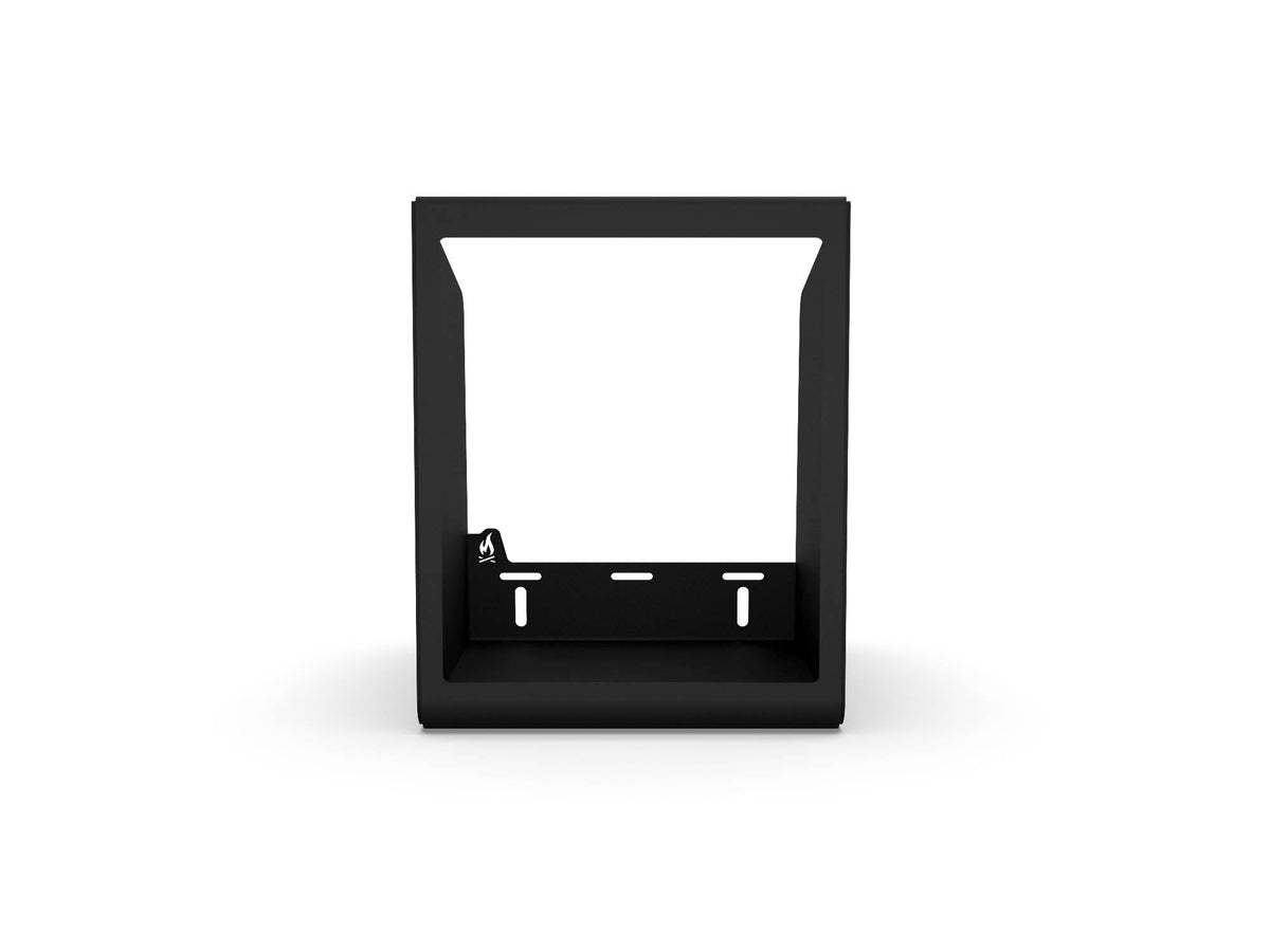 12" Open Shelf - Black