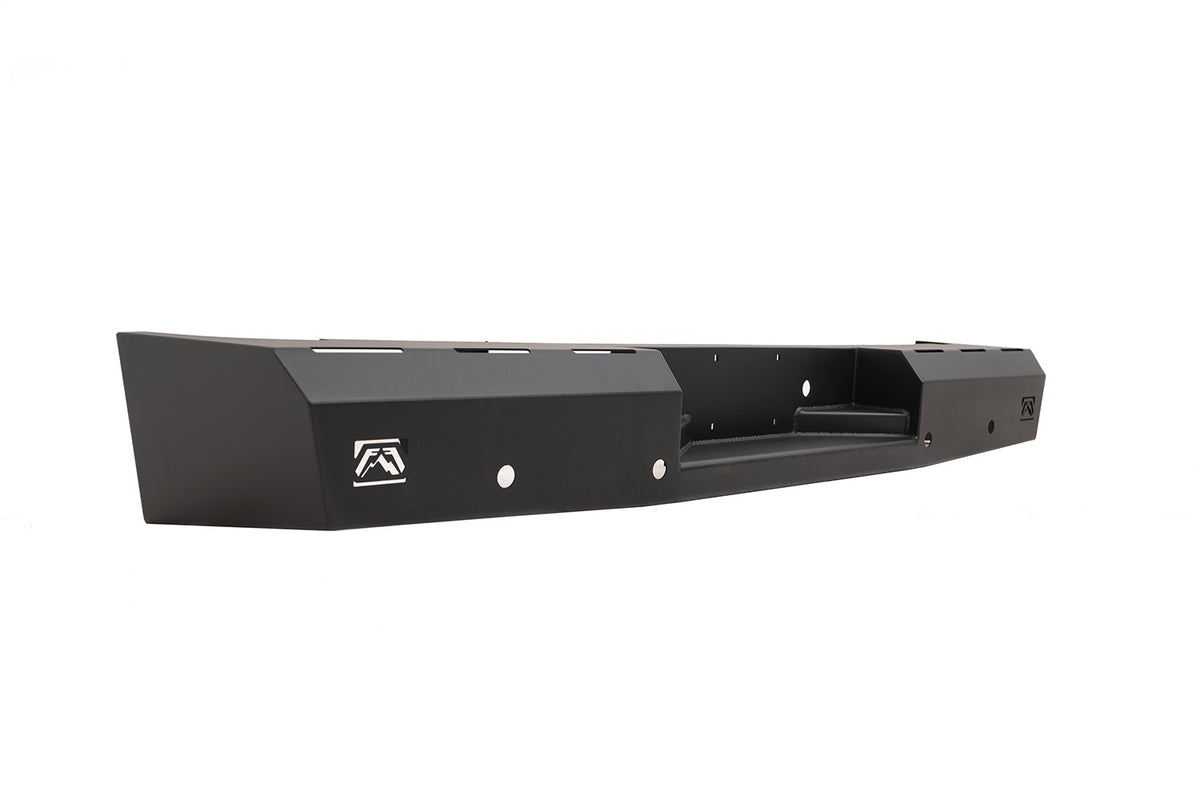 Red Steel Rear Bumper • Toyota Tundra