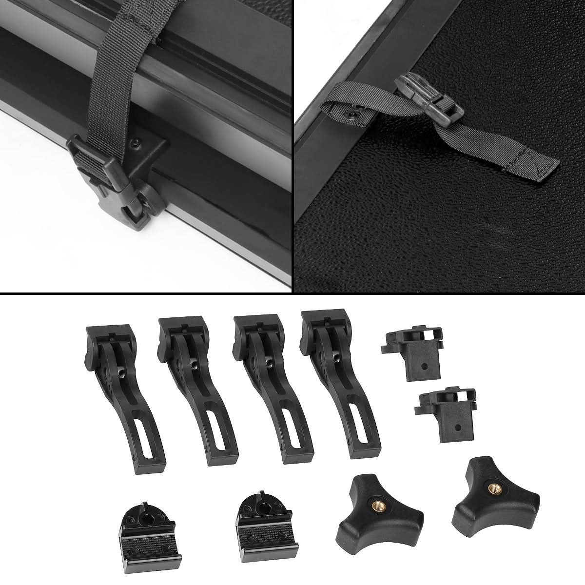 02-09 Dodge Ram Hard Tri-Fold Tonneau Cover - 8FT Fleetside Bed