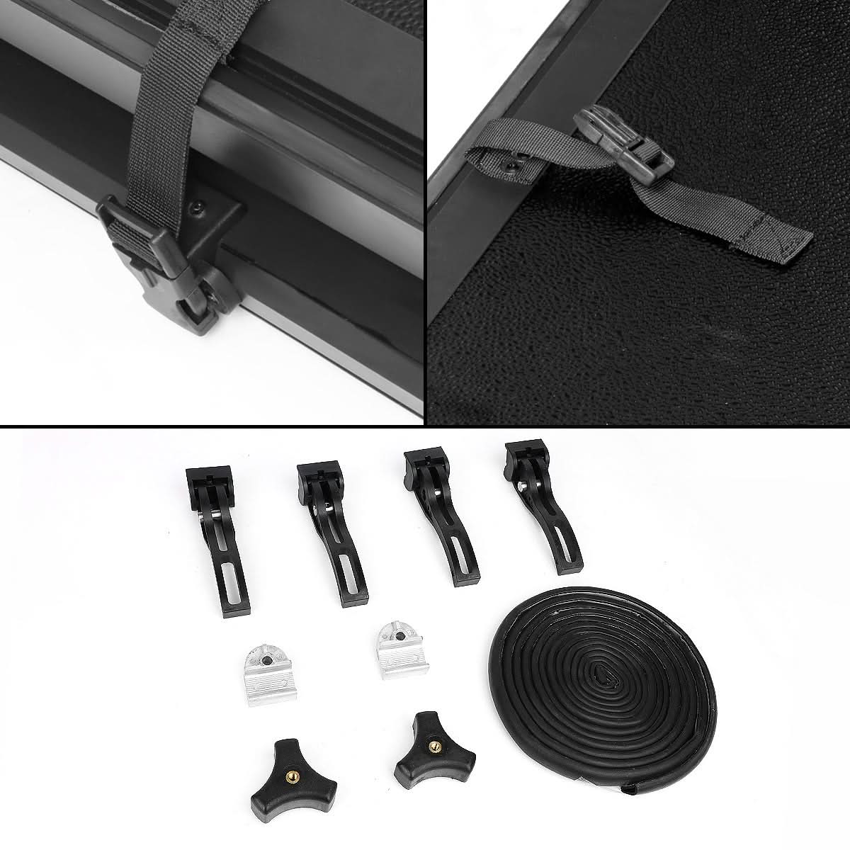 07-14 Chevrolet Silverado GMC Sierra Hard Tri-Fold Tonneau Cover