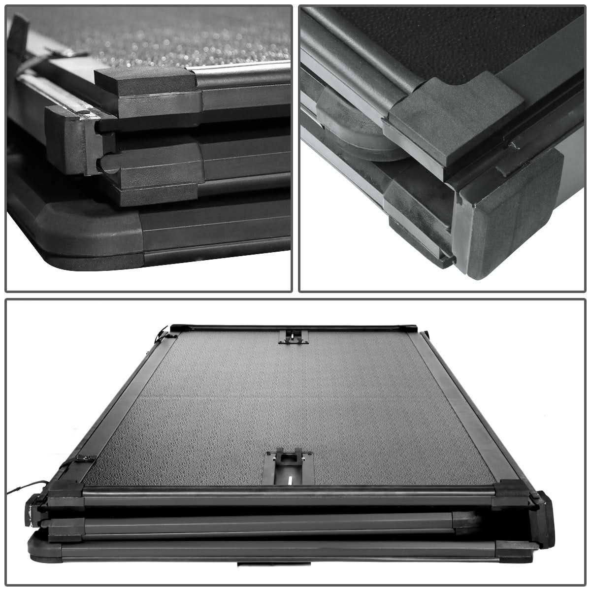 82-93 Chevy S10 / GMC S15 Sonoma Hard Tri-Fold Tonneau Cover 6FT