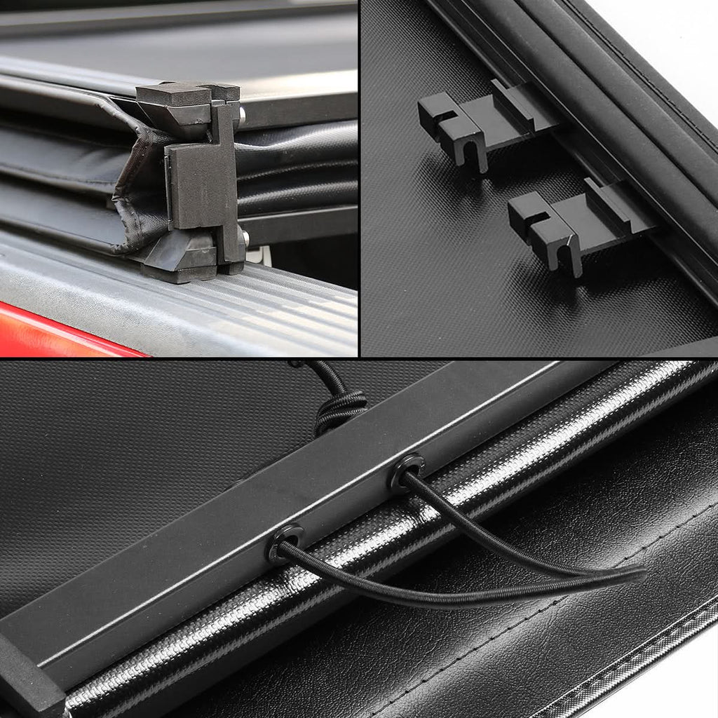 2015-2019 Ford F-250 F-350 F-450 Super Duty Soft Tri-Fold Tonneau Cover