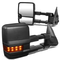 99-06 Chevy Silverado GMC Sierra Towing Mirrors Powered Heated LED