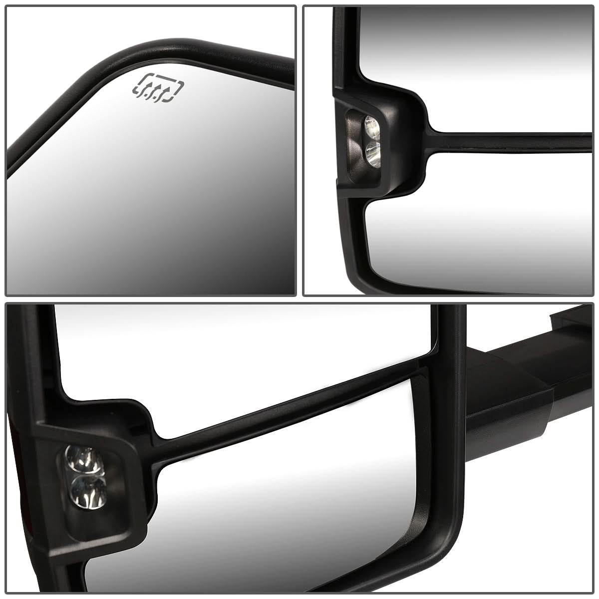 99-06 Chevy Silverado GMC Sierra Towing Mirror Left Powered Heated LED