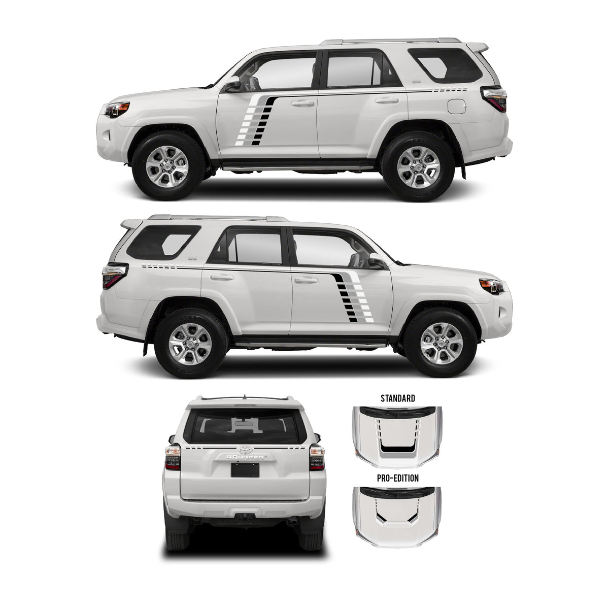 2010-2024 4Runner Checkered Stripe Kit