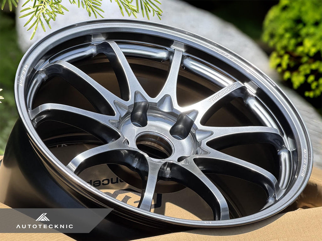 Volk Racing CE28N+ M-Spec 18x10 +40 5x120 Shining Light Metal - Civic Type R / Integra Type S (Set of 4)
