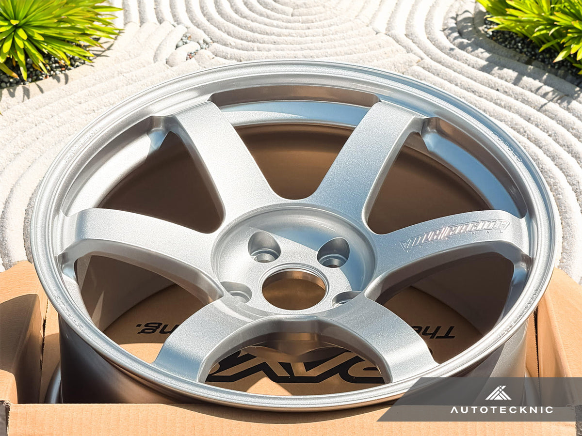 Volk Racing TE37 Saga S-Plus 18x9.5 +22 5x114.3 Diamond Silver - GR Corolla / EVO (Set of 4)