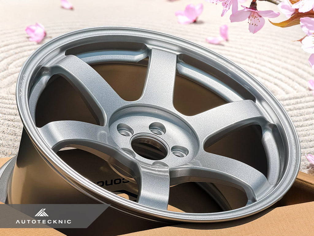 Volk Racing TE37 Saga SL 17x9.5 +45 5x100 Diamond Silver - FRS / BRZ / 86 (Set of 4)