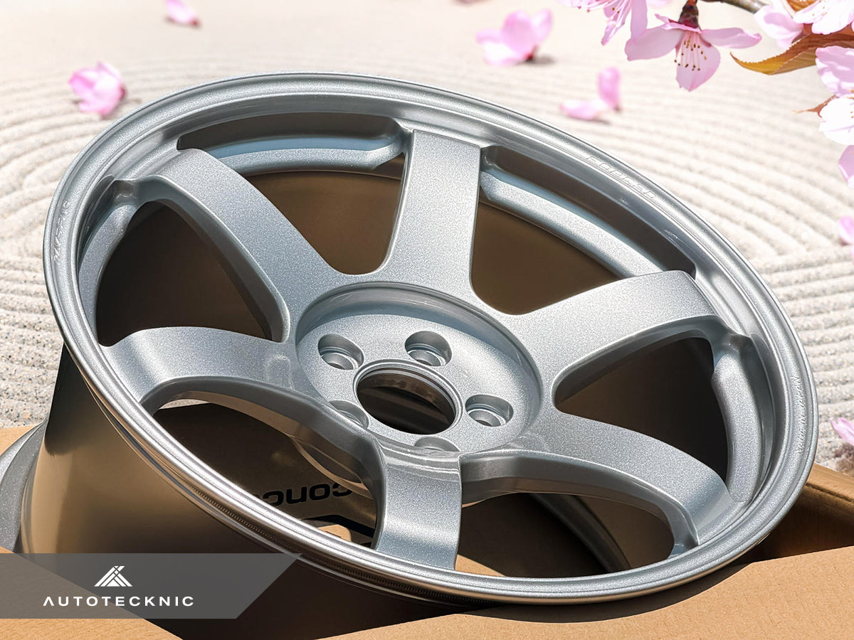 Volk Racing TE37 Saga SL 17x9.5 +45 5x100 Diamond Silver - FRS / BRZ / 86 (Set of 4)