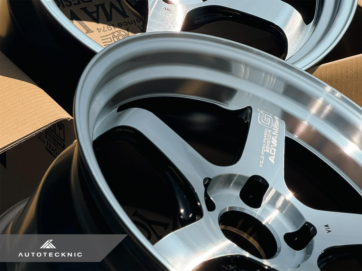 Advan Racing GT Beyond-R 18x9.5 +22 / 18x10.5 +34 5x120 Machining & Diamond Cut - F8X M2/M3/M4 (Set of 4)