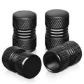 Valve Caps - Two Grip Top/Bottom Design - Black