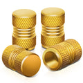 RT 024 Two Grip Top/Bottom Gold Valve Caps
