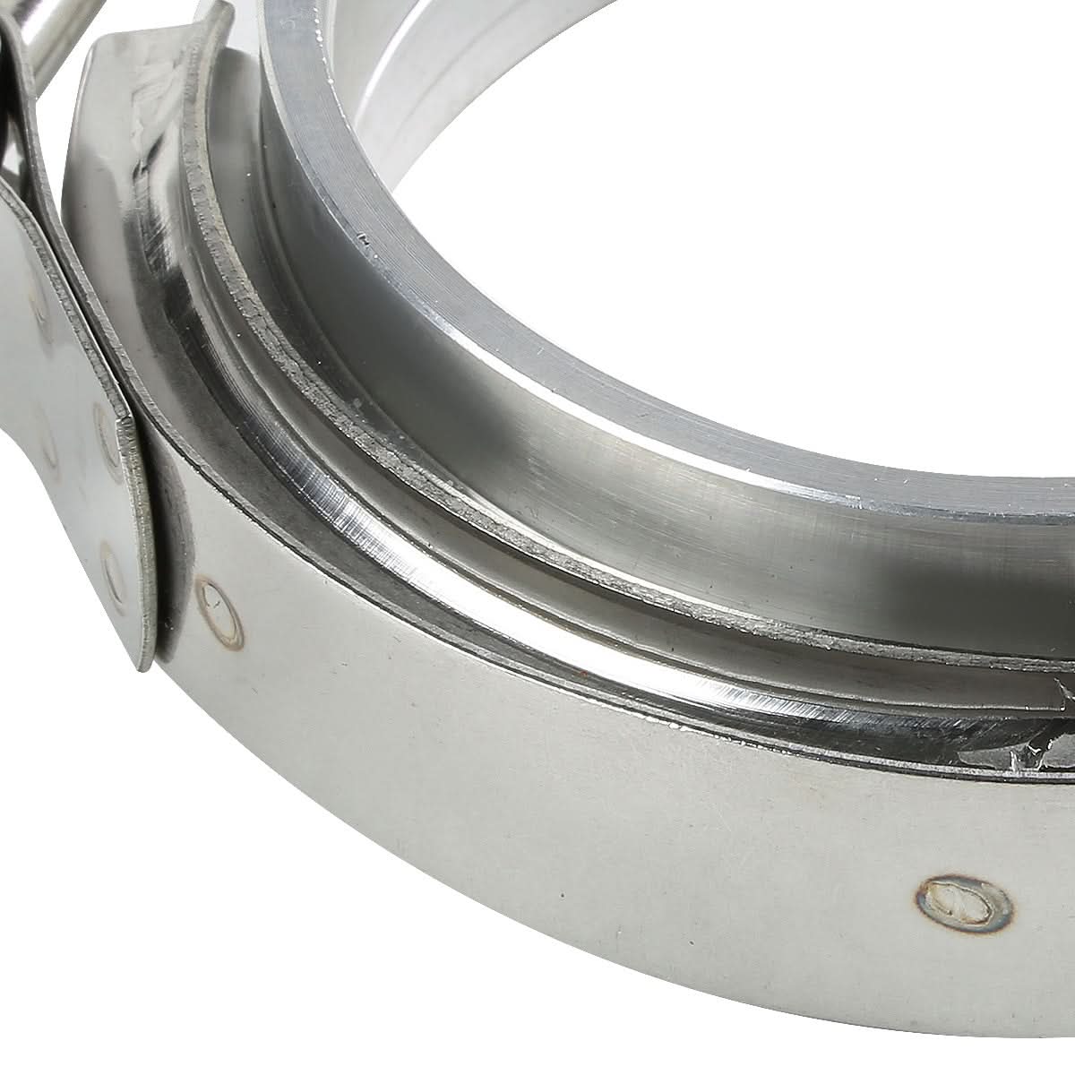 2.5" V-Band Clamp with Flange Aluminum