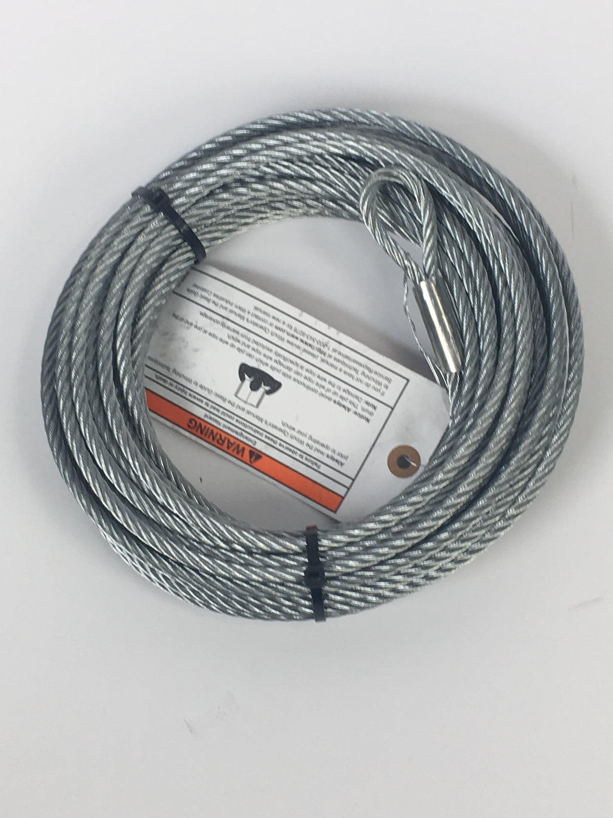 Replacement Steel Winch Rope 50 ft x 1/4 in