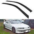 1992-1996 Honda Prelude Slim Style Smoke Tinted Window Visors Acrylic