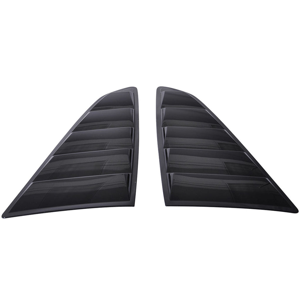 2015-2023 Ford Mustang Side Window Louvers Sun Shade Cover Windshield