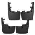 2015-2018 Ford F-150 Mud Guard Flaps 4PC Set Matte Black