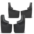 04-14 Ford F-150 Mud Guard Flaps 4pc Set Matte Black