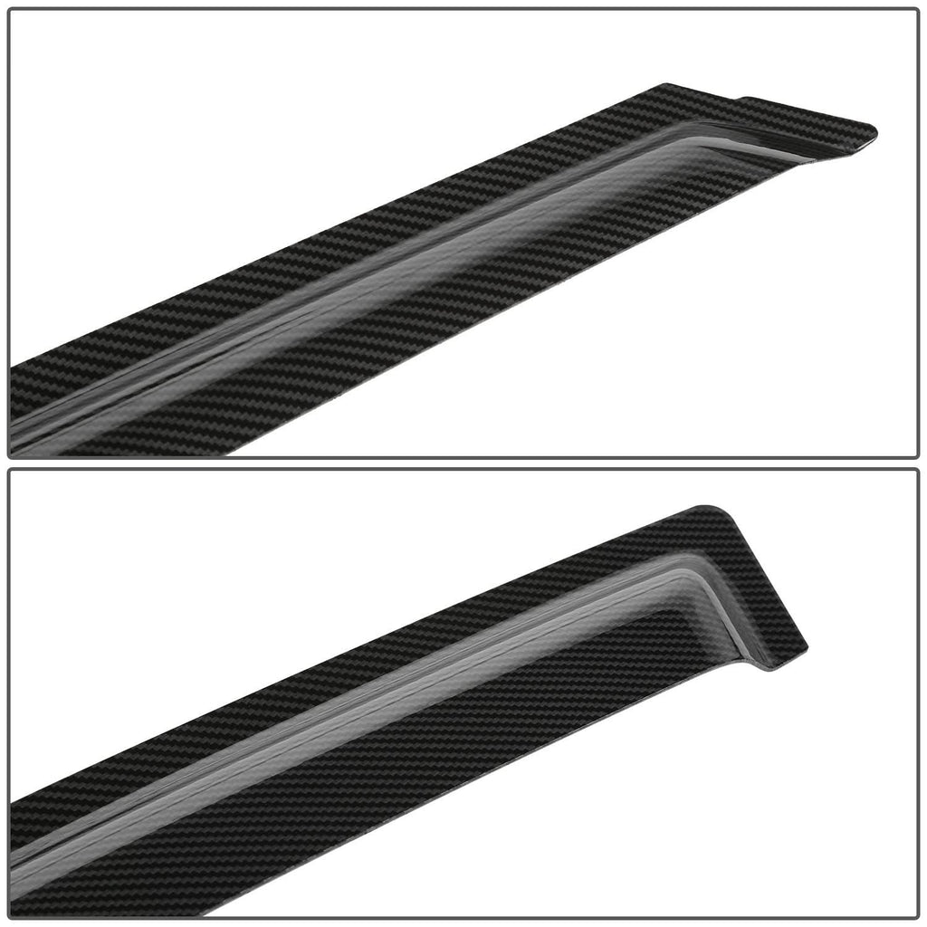 02-06 Toyota Camry Carbon Fiber Pattern Window Visors 4PC