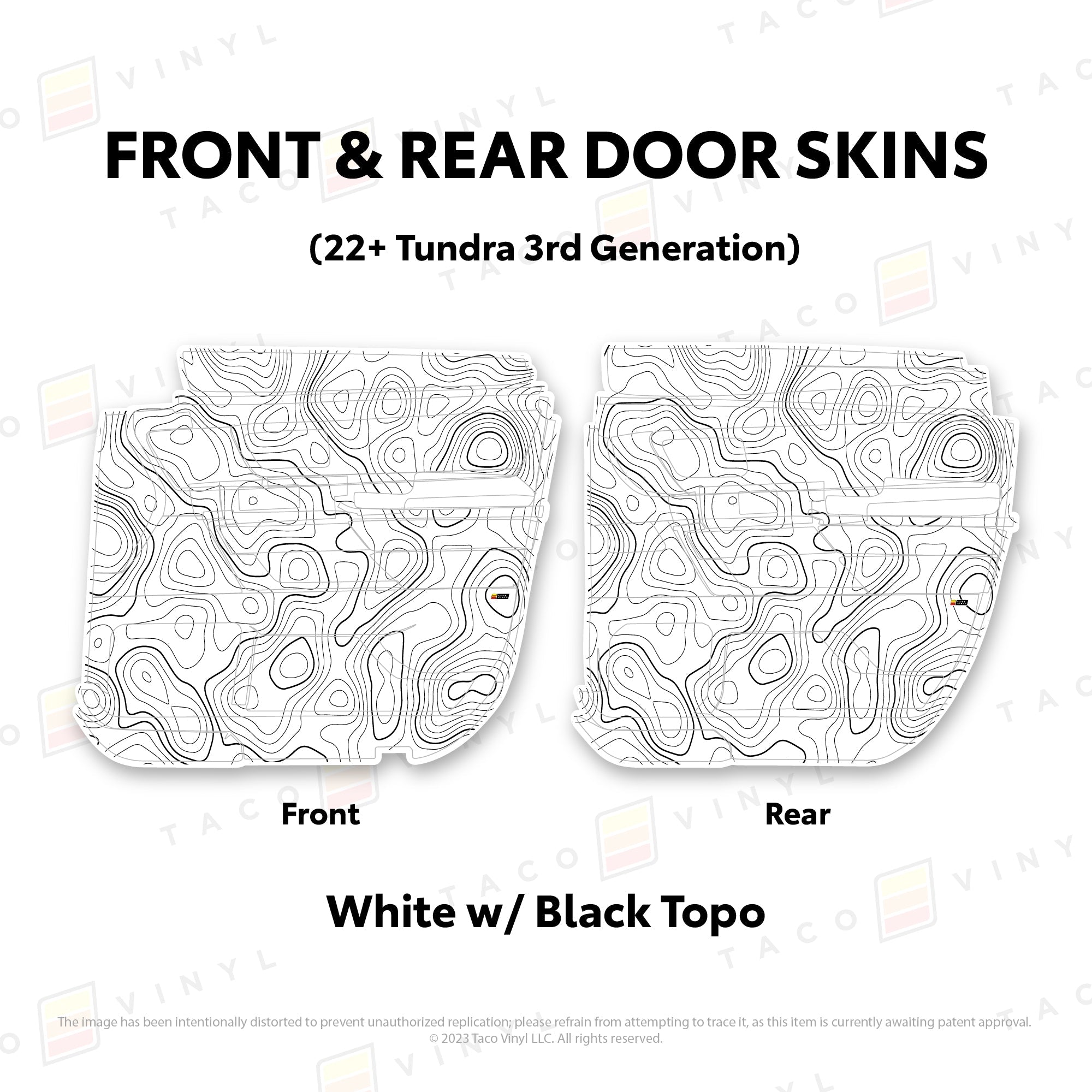 2022+ Tundra Door Skins